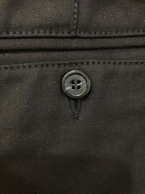 EMPORIO ARMANI（エンポリオ アルマーニ）EMPORIO ARMANI (エンポリオ アルマーニ) サイドアジャストスラックス ブラック サイズ:48 未使用品の古着・服飾アイテム