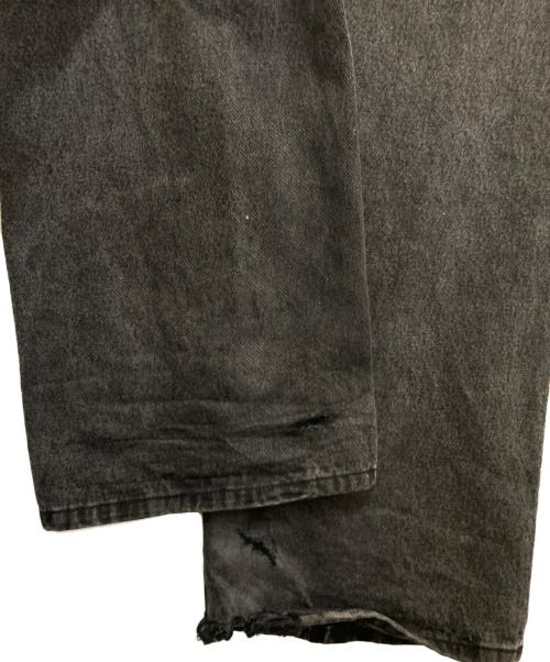 adidas（アディダス）adidas (アディダス) Adilenium シーズン3 ルーズフィット デニムパンツ　JY6291 ブラック サイズ:30の古着・服飾アイテム