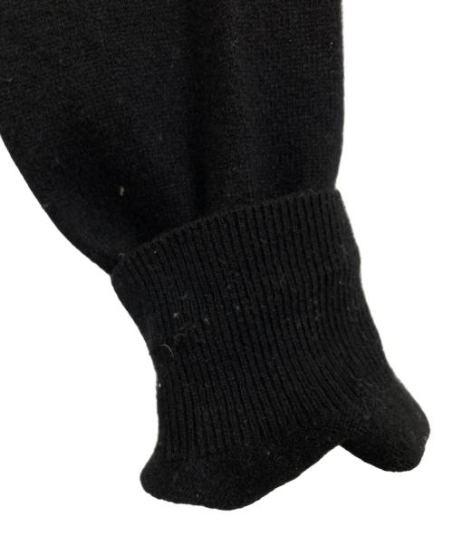 PLAY COMME des GARCONS（プレイコムデギャルソン）PLAY COMME des GARCONS (プレイコムデギャルソン) ウールニット　AZ-N044 ブラック サイズ:Mの古着・服飾アイテム