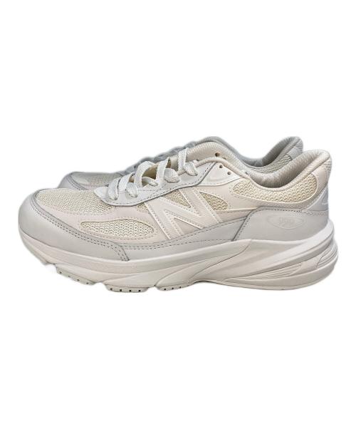NEW BALANCE（ニューバランス）NEW BALANCE (ニューバランス) COMME des GARCONS (コムデギャルソン) U990　U990CD6 ホワイト サイズ:27 未使用品の古着・服飾アイテム