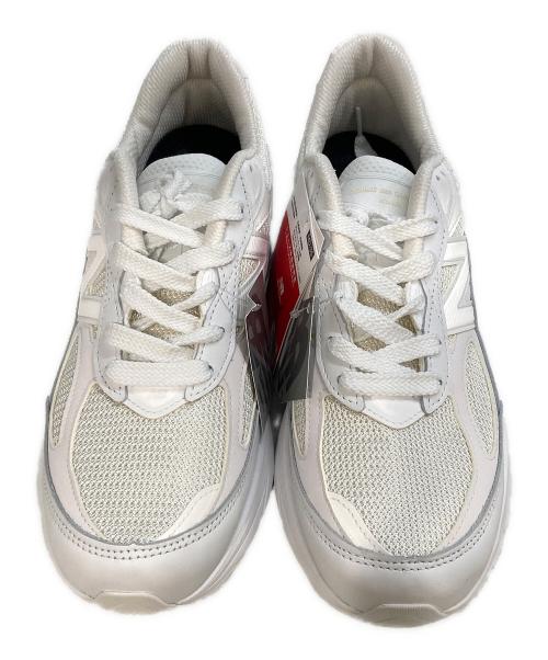 NEW BALANCE（ニューバランス）NEW BALANCE (ニューバランス) COMME des GARCONS (コムデギャルソン) U990　U990CD6 ホワイト サイズ:27 未使用品の古着・服飾アイテム