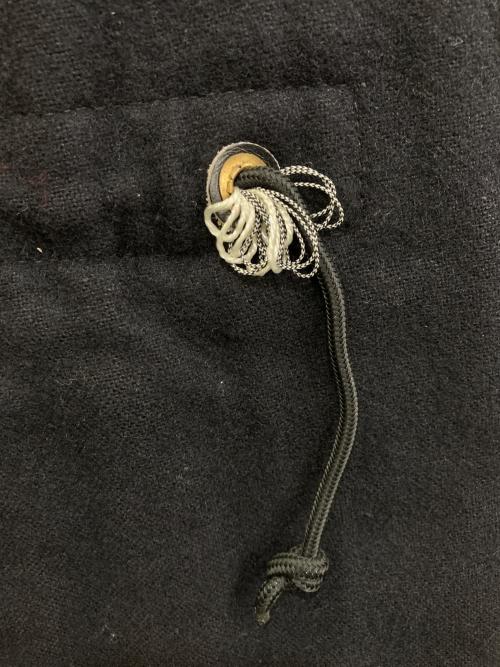 スウェーデン軍（スウェーデングン）スウェーデン軍 (スウェーデングン) レザーカーコート ブラック サイズ:2の古着・服飾アイテム