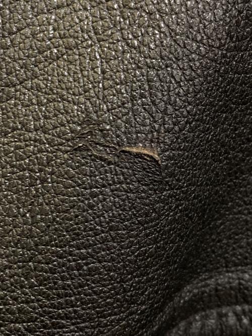 スウェーデン軍（スウェーデングン）スウェーデン軍 (スウェーデングン) レザーカーコート ブラック サイズ:2の古着・服飾アイテム