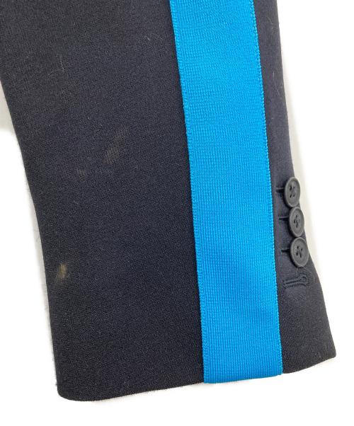 FENDI（フェンディ）FENDI (フェンディ) サイドラインテーラードジャケット　FJ0449SI7 ネイビー サイズ:50の古着・服飾アイテム