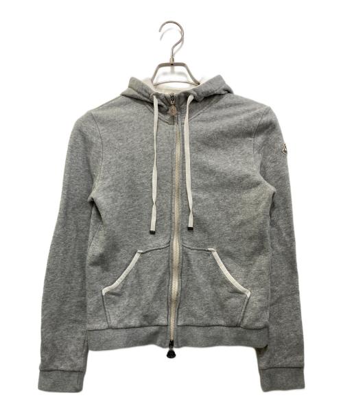 MONCLER（モンクレール）MONCLER (モンクレール) ジップパーカー　510938487700 グレー サイズ:Mの古着・服飾アイテム