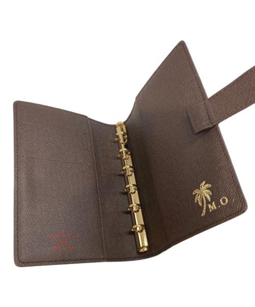 LOUIS VUITTON（ルイ ヴィトン）LOUIS VUITTON (ルイ ヴィトン) アジェンダPM ブラウンの古着・服飾アイテム