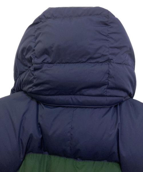 POLO RALPH LAUREN（ポロ・ラルフローレン）POLO RALPH LAUREN (ポロ・ラルフローレン) バイカラーダウンジャケット ブルー×グリーン サイズ:Lの古着・服飾アイテム