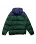 POLO RALPH LAUREN (ポロ・ラルフローレン) バイカラーダウンジャケット ブルー×グリーン サイズ:L：20000円