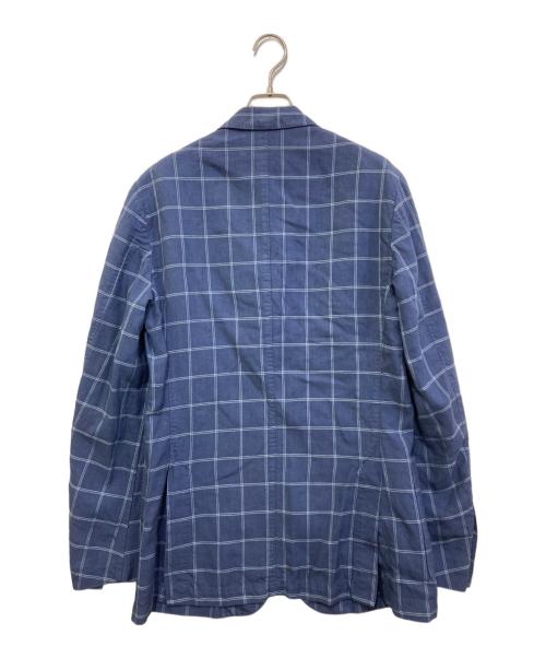 CORNELIANI（コルネリアーニ）CORNELIANI (コルネリアーニ) テーラードジャケット ブルー サイズ:46の古着・服飾アイテム