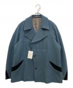 Callコール）の古着「Pコート　CL-AW22」｜グリーン