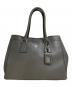 PRADA（プラダ）の古着「ヴィッテロダイノ 2WAYトートバッグ　B4393M」｜グレー