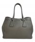 PRADA (プラダ) ヴィッテロダイノ 2WAYトートバッグ　B4393M グレー：50000円