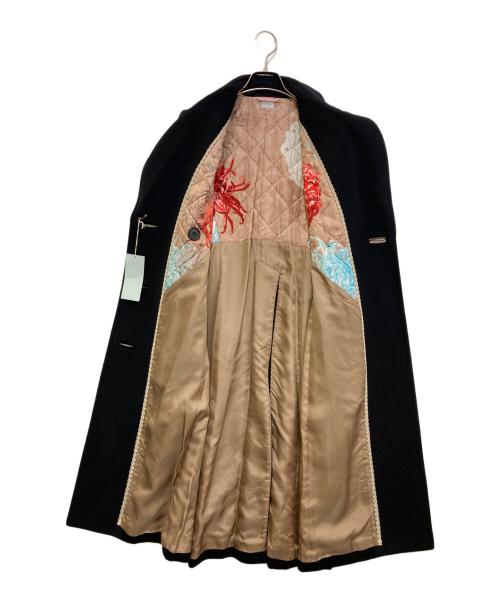 Paul Smith woman（ポールスミス ウーマン）Paul Smith woman (ポールスミス ウーマン) カシミヤダブルコート　SCPC4023 ブラック サイズ:40の古着・服飾アイテム