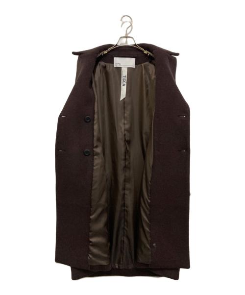 ticca（ティッカ）ticca (ティッカ) テントコート　0253410241 ブラウン サイズ:Fの古着・服飾アイテム