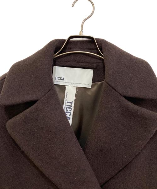 ticca（ティッカ）ticca (ティッカ) テントコート　0253410241 ブラウン サイズ:Fの古着・服飾アイテム