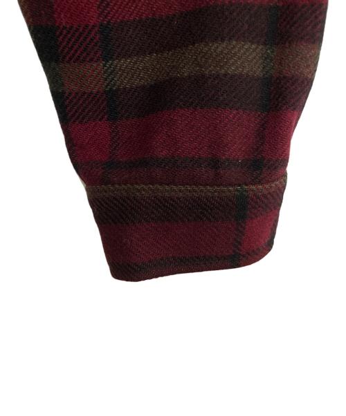 PENDLETON（ペンドルトン）PENDLETON (ペンドルトン) クルーザ-ジャケット レッド サイズ:Mの古着・服飾アイテム