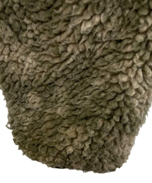 thisisneverthat（ディスイズネバーザット）thisisneverthat (ディスイズネバーザット) SP Sherpa Fleece Jacket カーキ サイズ:Lの古着・服飾アイテム