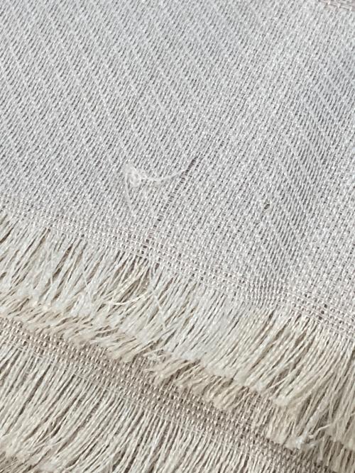 LOUIS VUITTON（ルイ ヴィトン）LOUIS VUITTON (ルイ ヴィトン) 大判ストール グレーの古着・服飾アイテム