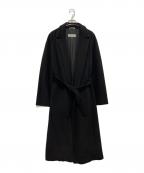 MaxMaraマックスマーラ）の古着「ウールロングコート」｜ブラック
