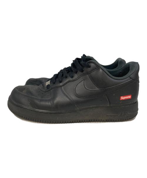 NIKE（ナイキ）NIKE (ナイキ) SUPREME (シュプリーム) AIR FORCE 1 　LOW　CU9225-001 ブラック サイズ:27.5の古着・服飾アイテム