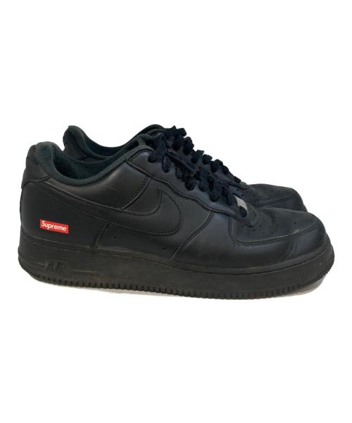 NIKE（ナイキ）NIKE (ナイキ) SUPREME (シュプリーム) AIR FORCE 1 　LOW　CU9225-001 ブラック サイズ:27.5の古着・服飾アイテム