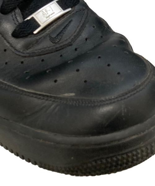 NIKE（ナイキ）NIKE (ナイキ) SUPREME (シュプリーム) AIR FORCE 1 　LOW　CU9225-001 ブラック サイズ:27.5の古着・服飾アイテム