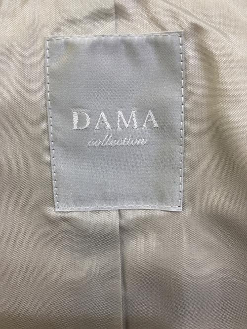 DAMA collection（ダーマコレクション）DAMA collection (ダーマコレクション) ラムレザージャケット ベージュ サイズ:7AR 未使用品の古着・服飾アイテム
