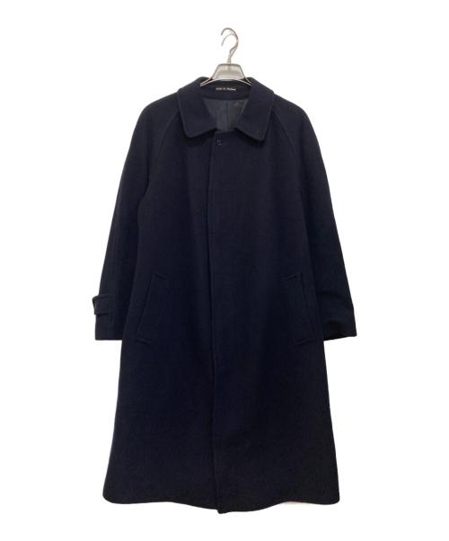 Burberry's（バーバリーズ）Burberry's (バーバリーズ) カシミヤステンカラーコート ネイビー サイズ:48の古着・服飾アイテム