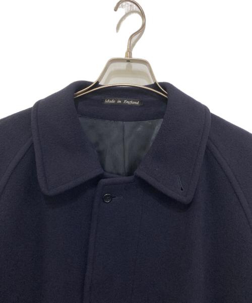 Burberry's（バーバリーズ）Burberry's (バーバリーズ) カシミヤステンカラーコート ネイビー サイズ:48の古着・服飾アイテム