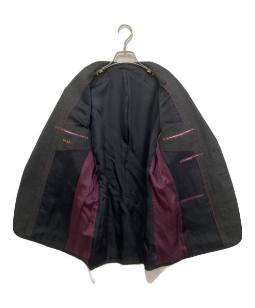 Paul Smith COLLECTION（ポールスミス コレクション）Paul Smith COLLECTION (ポールスミス コレクション) デザインウール2Bジャケット グレー サイズ:175の古着・服飾アイテム