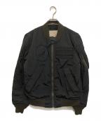 AVIREXアヴィレックス）の古着「MA-1 TIGER SHARK ジャケット」｜ブラック