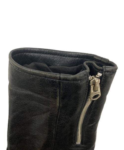 beautiful people（ビューティフルピープル）beautiful people (ビューティフルピープル) vintage leather riders jacket ブラック サイズ:180の古着・服飾アイテム