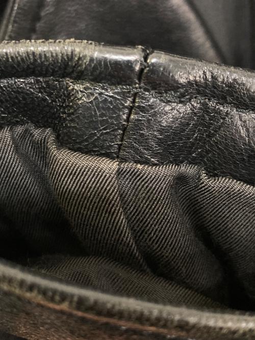 beautiful people（ビューティフルピープル）beautiful people (ビューティフルピープル) vintage leather riders jacket ブラック サイズ:180の古着・服飾アイテム