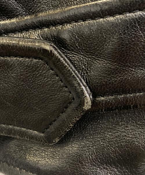 beautiful people（ビューティフルピープル）beautiful people (ビューティフルピープル) vintage leather riders jacket ブラック サイズ:180の古着・服飾アイテム