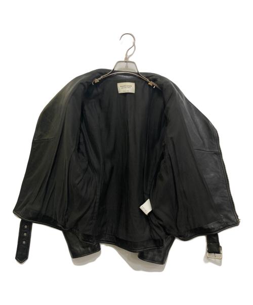 beautiful people（ビューティフルピープル）beautiful people (ビューティフルピープル) vintage leather riders jacket ブラック サイズ:180の古着・服飾アイテム