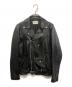 beautiful people（ビューティフルピープル）の古着「vintage leather riders jacket」｜ブラック