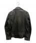 beautiful people (ビューティフルピープル) vintage leather riders jacket ブラック サイズ:180：40000円