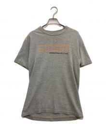 stussy（ステューシー）の古着「ロゴプリントTシャツ」｜グレー