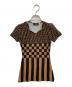 FENDI（フェンディ）の古着「ズッカ総柄Tシャツ」｜ブラウン