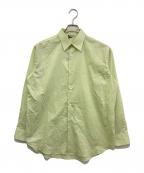 AURALEEオーラリー）の古着「TYPEWRITER SHIRT　A25SS04TL」｜グリーン