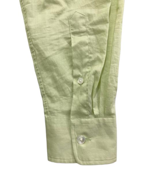 AURALEE（オーラリー）AURALEE (オーラリー) TYPEWRITER SHIRT　A25SS04TL グリーン サイズ:０の古着・服飾アイテム