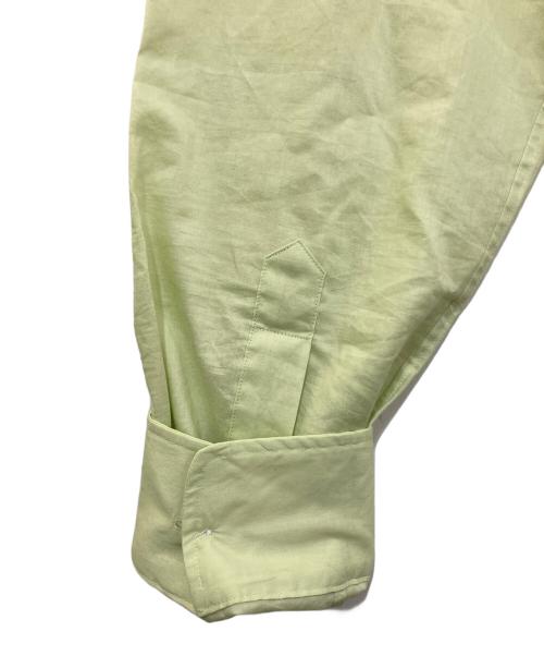 AURALEE（オーラリー）AURALEE (オーラリー) TYPEWRITER SHIRT　A25SS04TL グリーン サイズ:０の古着・服飾アイテム