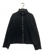 OUR LEGACYアワーレガシー）の古着「SHRUNKEN FULLZIP POLO」｜ブラック