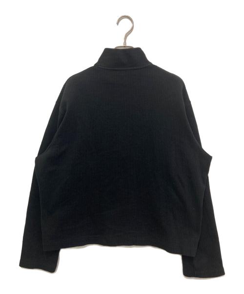 OUR LEGACY（アワーレガシー）OUR LEGACY (アワーレガシー) SHRUNKEN FULLZIP POLO ブラック サイズ:46の古着・服飾アイテム