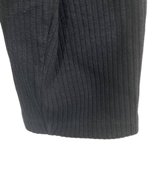 OUR LEGACY（アワーレガシー）OUR LEGACY (アワーレガシー) SHRUNKEN FULLZIP POLO ブラック サイズ:46の古着・服飾アイテム