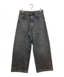 Acne studios（アクネ ストゥディオス）の古着「1989 loose fit denim　B00322」｜ブラック