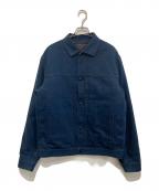 nanamicaナナミカ）の古着「デニムダウンジャケット」｜インディゴ