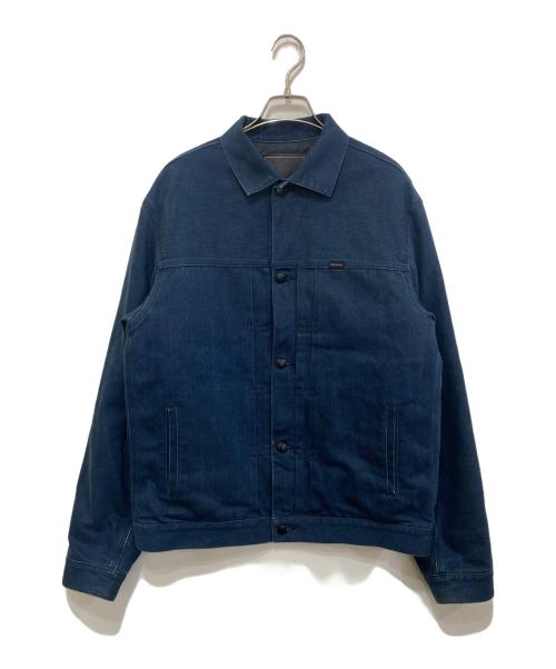 nanamica（ナナミカ）nanamica (ナナミカ) デニムダウンジャケット インディゴ サイズ:Mの古着・服飾アイテム