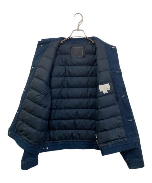 nanamica（ナナミカ）nanamica (ナナミカ) デニムダウンジャケット インディゴ サイズ:Mの古着・服飾アイテム