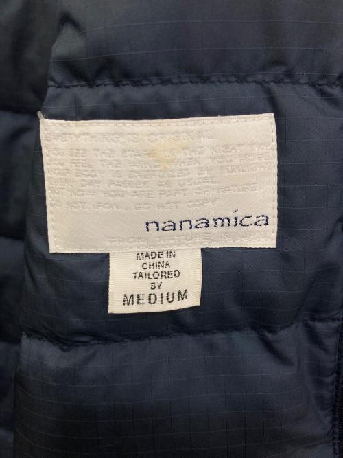 nanamica（ナナミカ）nanamica (ナナミカ) デニムダウンジャケット インディゴ サイズ:Mの古着・服飾アイテム